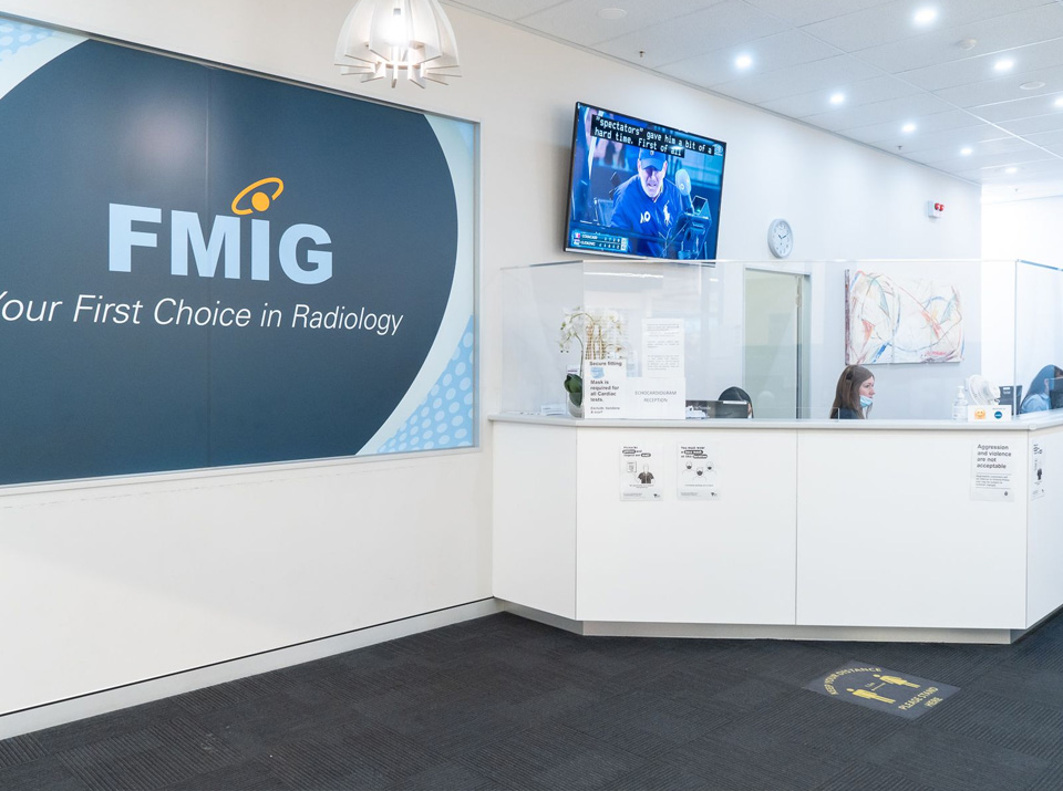 Future Medical Imaging Group Reception Desk | Medical Imaging Services | FMIG