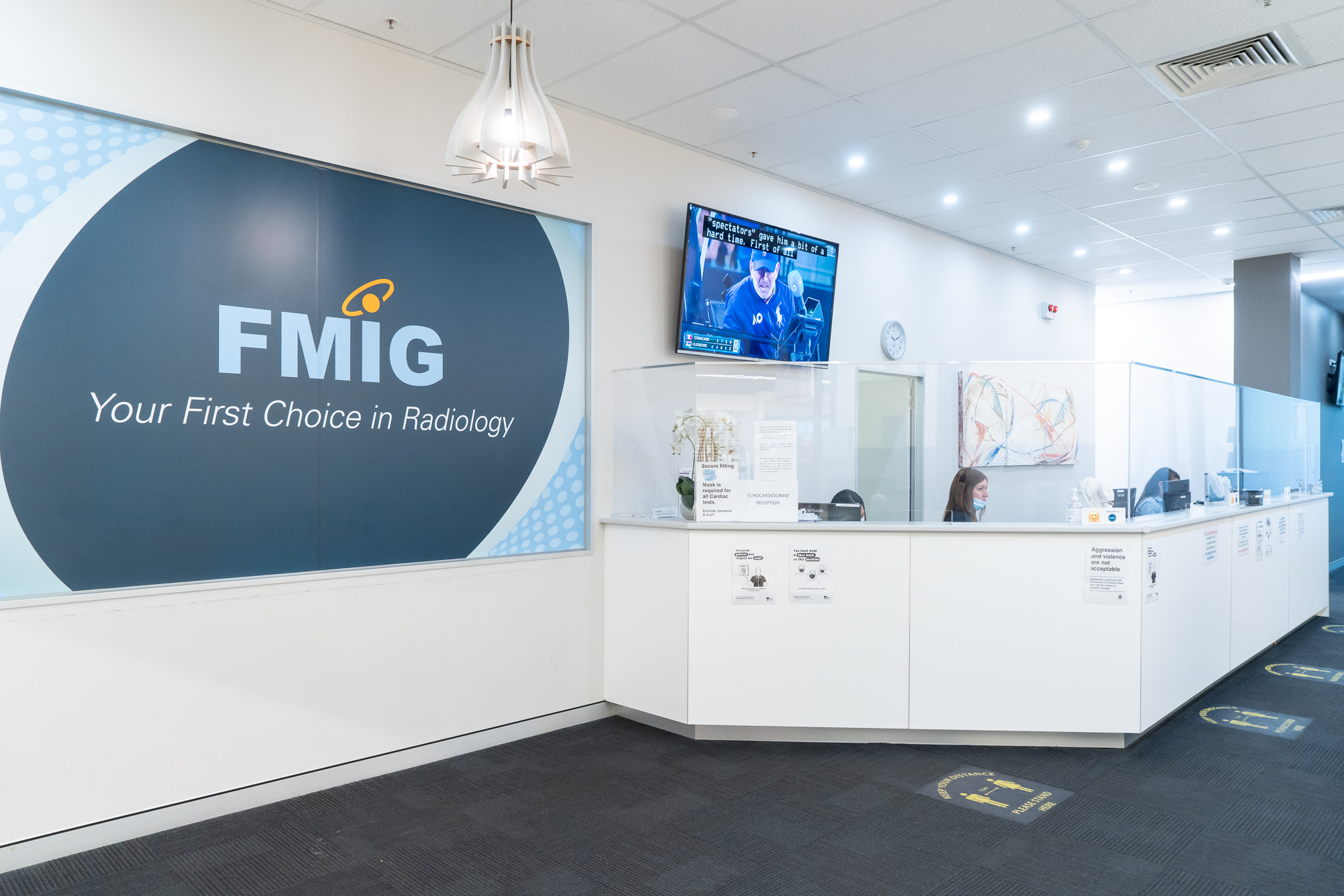 Future Medical Imaging Group Reception Desk | Medical Imaging Services | FMIG